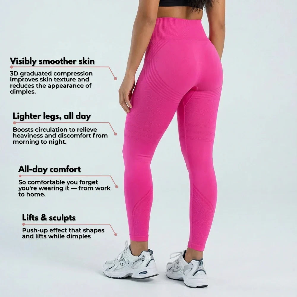 Cellumove 3D Leggings – Hot Pink
