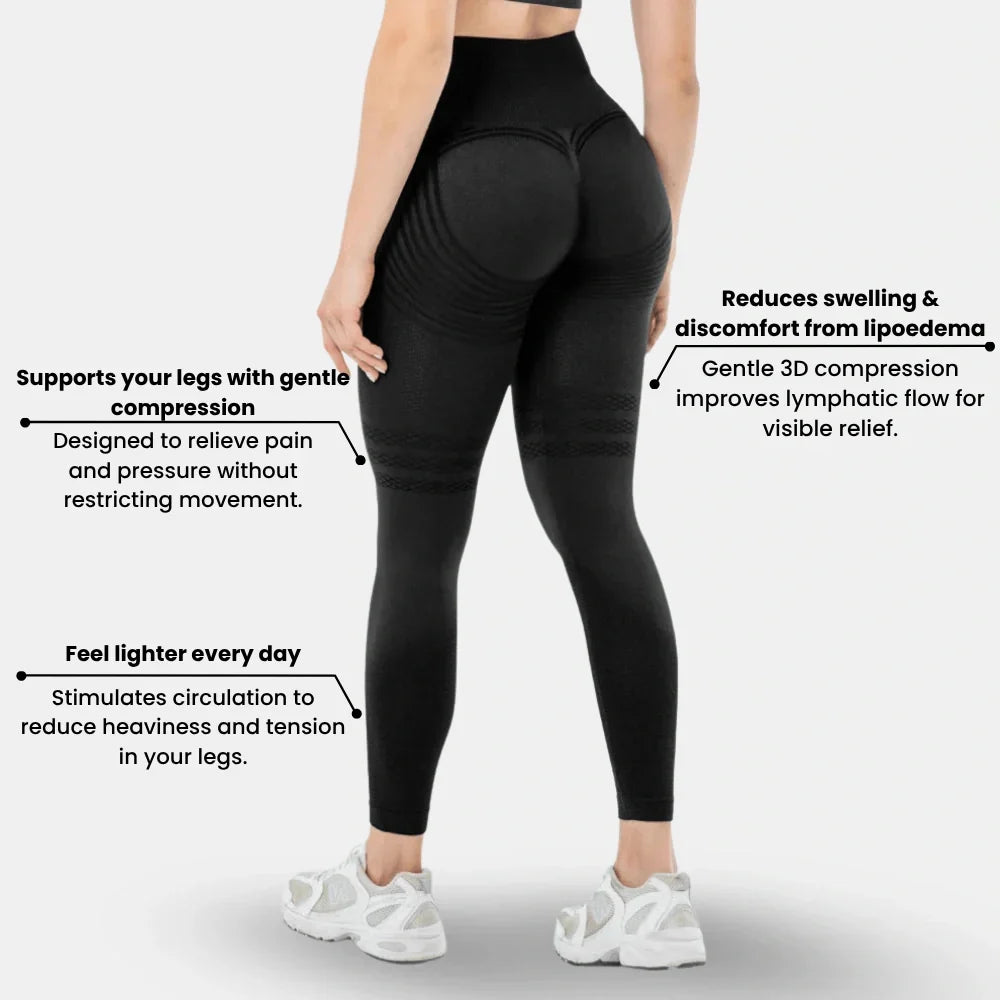 Cellumove 3D Leggings – Verabschieden Sie sich auf natürliche Weise von Lipödem-Schmerzen und Schwellungen.