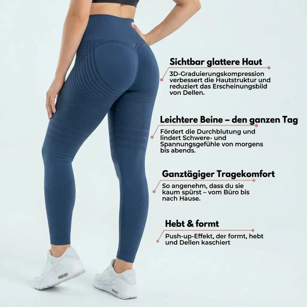 Cellumove 3D Leggings – Marineblau