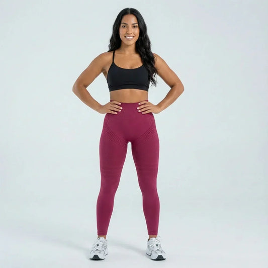 Cellumove 3D Leggings – Burgunder