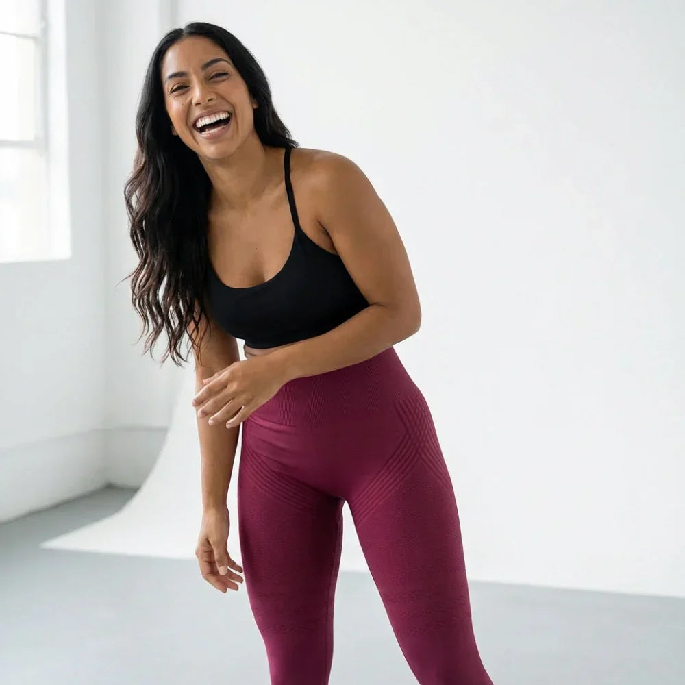 Cellumove 3D Leggings – Burgunder