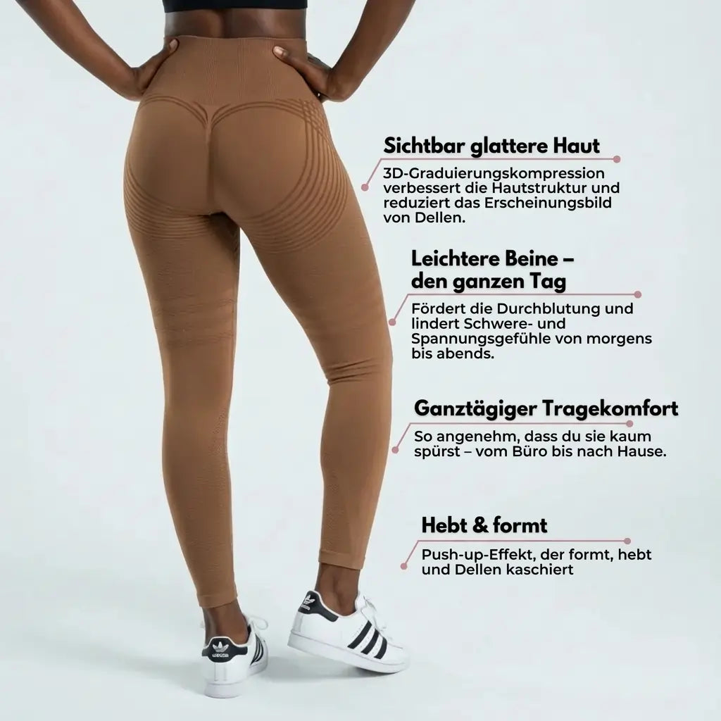 Cellumove 3D Leggings - Braun Kaffee
