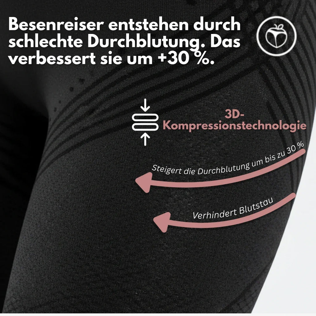 Cellumove 3D Legging – Entlasten und beugen Sie Krampfadern auf natürliche Weise vor.
