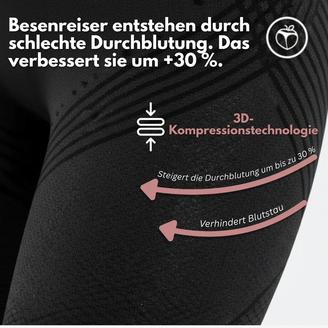 Cellumove 3D Legging – Entlasten und beugen Sie Krampfadern auf natürliche Weise vor.
