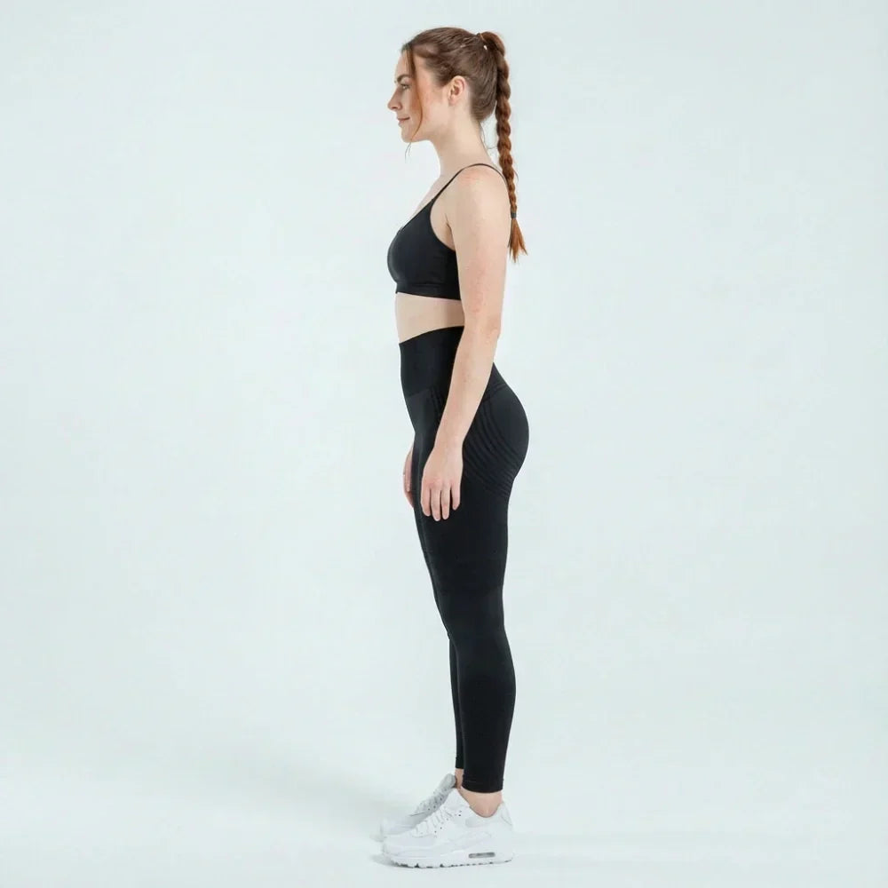 Cellumove 3D Leggings – Klassisches Schwarz