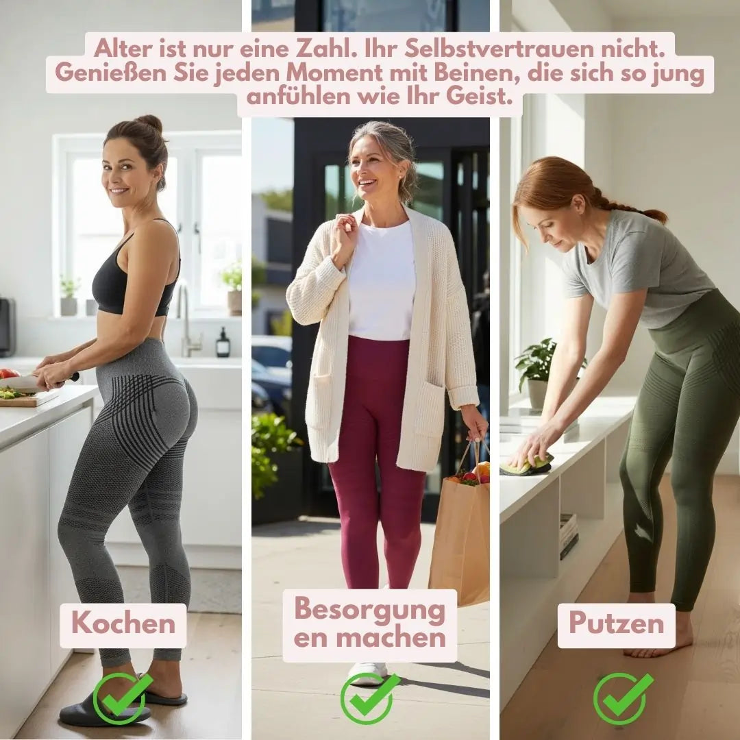 Firmer, smoother legs in 14 days — for women tired of being held back by sagging skin