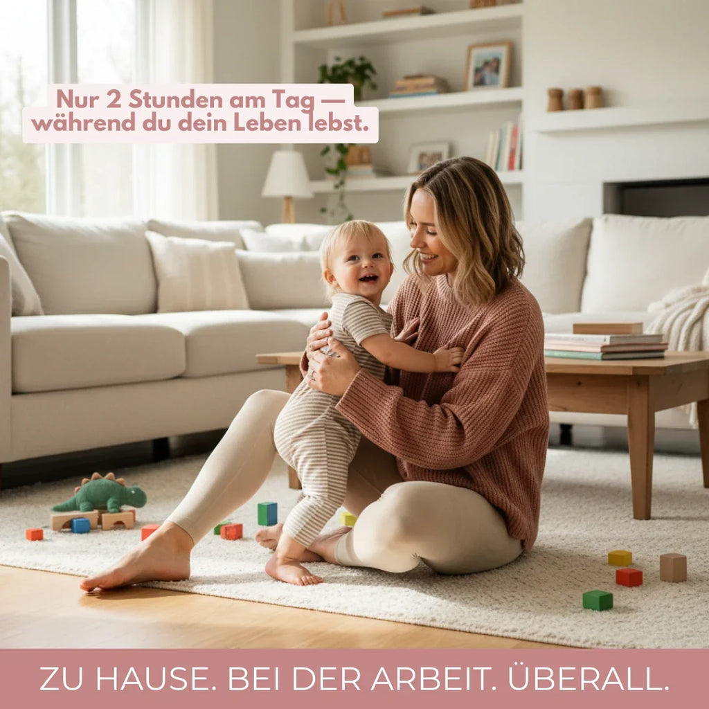 Cellumove 3D Legging – oder Geld zurück. Die Leggings nach der Schwangerschaft, auf die über 25.000 Mamas schwören.