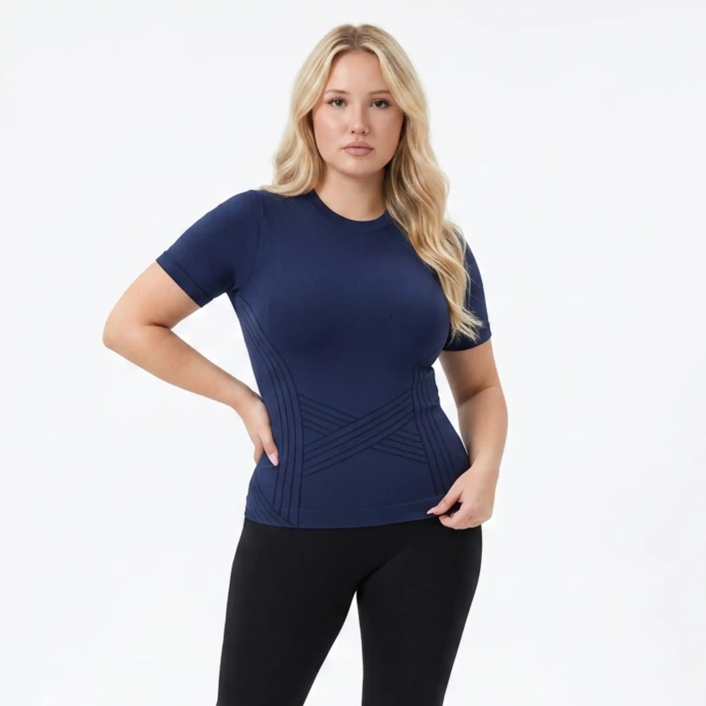 3D™ – Schlankmachendes T-Shirt - Formend & Stützend