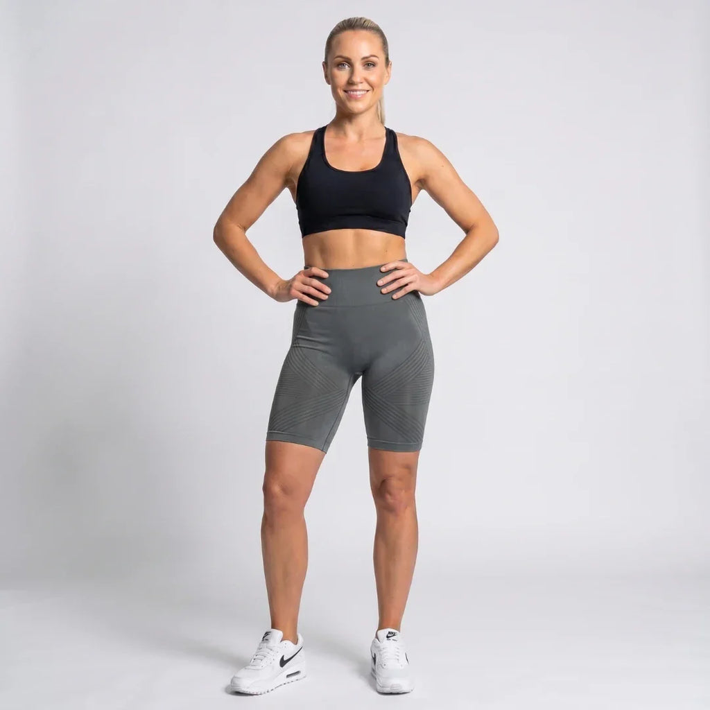 Cellumove 3D kurze Leggings – Dunkelgrau